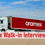 Aramex Walk-in Interview in UAE