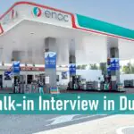 ENOC Walk-in Interview in Dubai-UAE