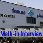 FAMCO Walk-in Interview in UAE