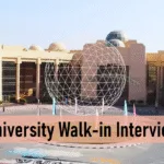 Ajman University Walk-in Interview in UAE