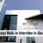 Etihad Airways Walk-in Interview in Abu Dhabi-UAE