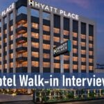 Hyatt Hotel Walk-in Interview in UAE