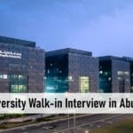 Khalifa University Walk-in Interview in Abu Dhabi-UAE