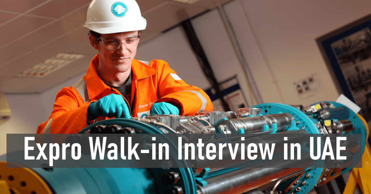 Expro Walk-in Interview in UAE